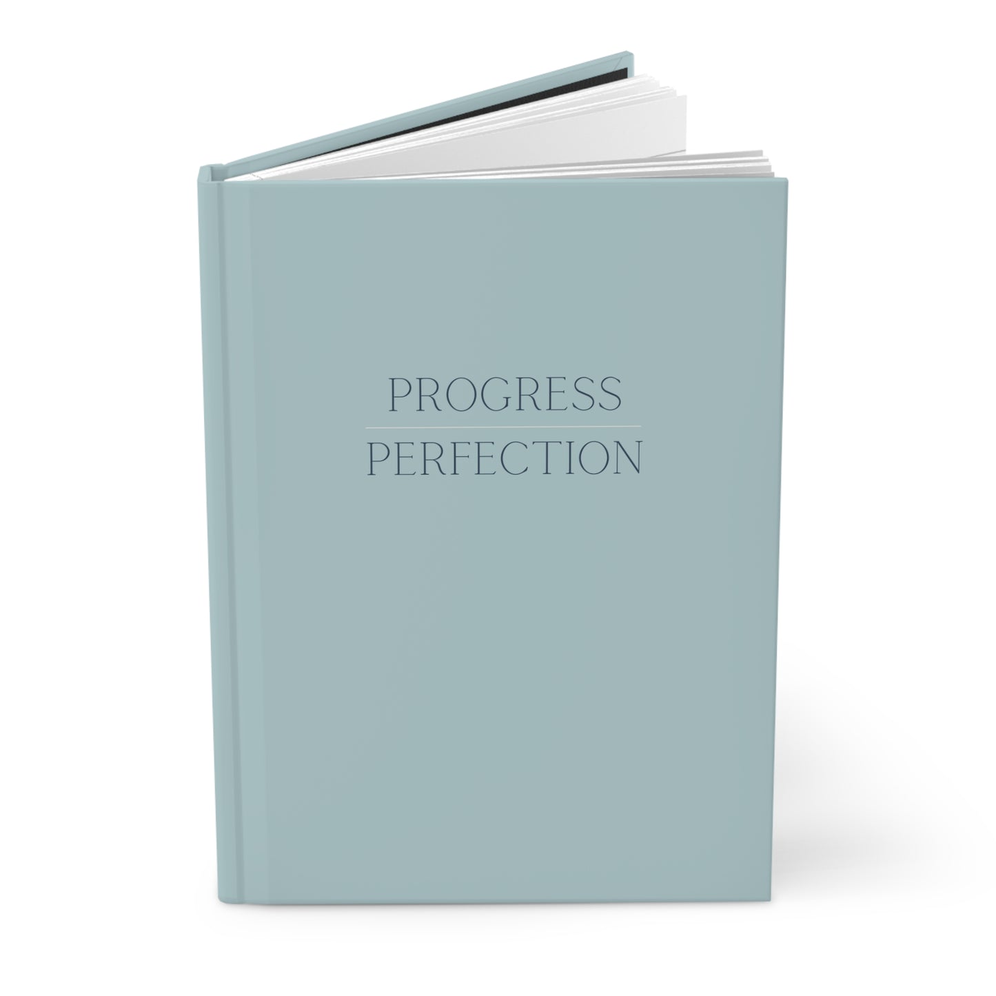 Progress Over Perfection Hardcover Journal