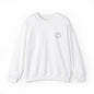 Smiley Face Embroidered Crewneck