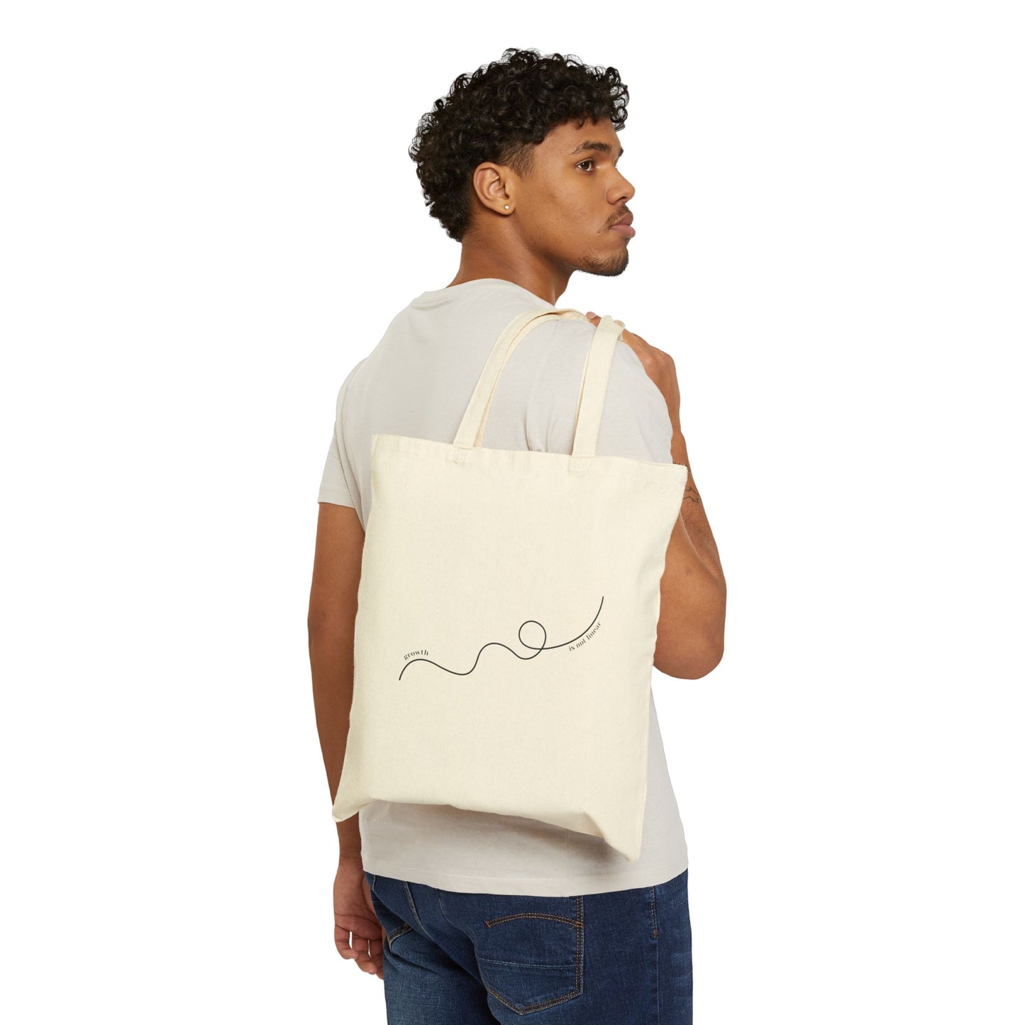 Growth is Not Linear Tote Bag