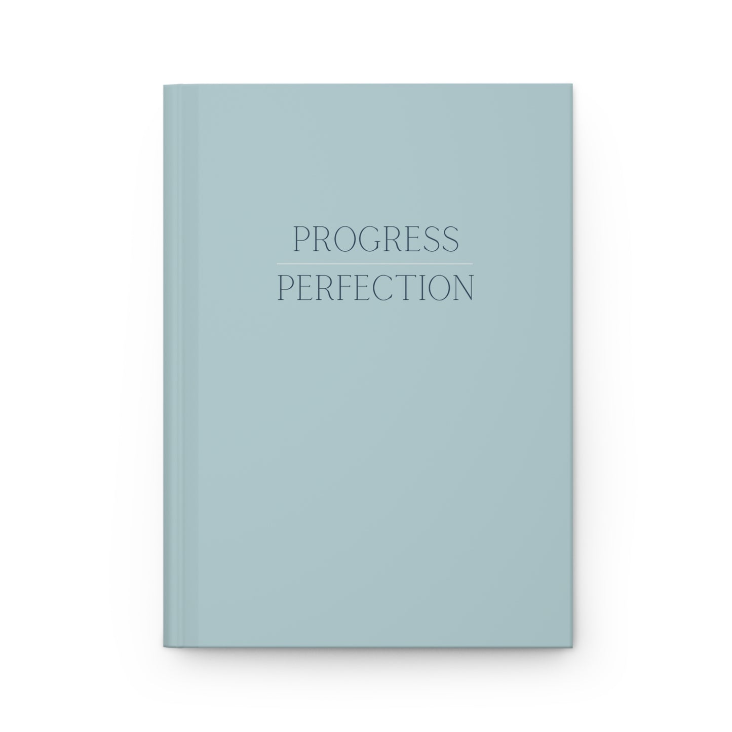 Progress Over Perfection Hardcover Journal